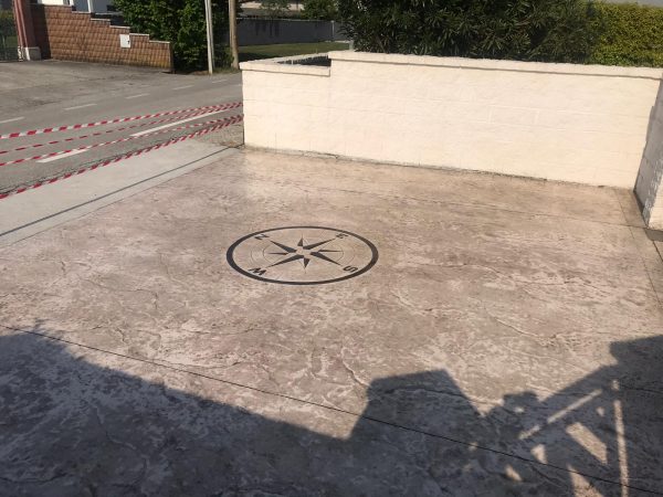 Trattamento per cemento stampato Trattamento per cemento stampato